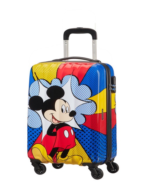 AMERICAN TOURISTER HYPERTWIST Disney 2.0 Trolley Bagaglio a Mano mickey flash pop - Bagagli a mano