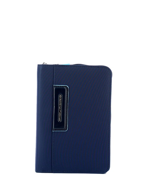 PIQUADRO CELION  Organizer con agenda blu - Porta tablet & Organizer