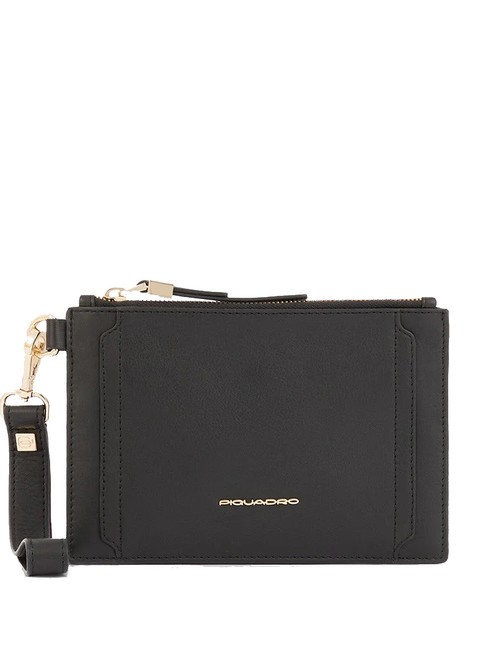 PIQUADRO CIRCLE Pochette in pelle Nero - Borse Donna