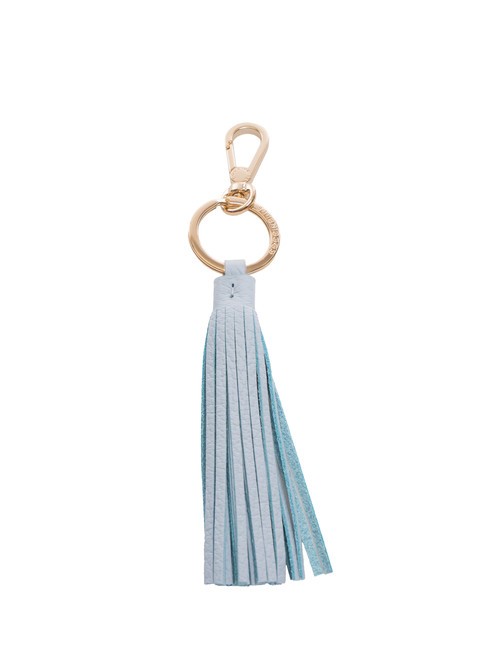 COCCINELLE TASSEL  Portachiavi con charm in pelle aquarelle blue - Portachiavi