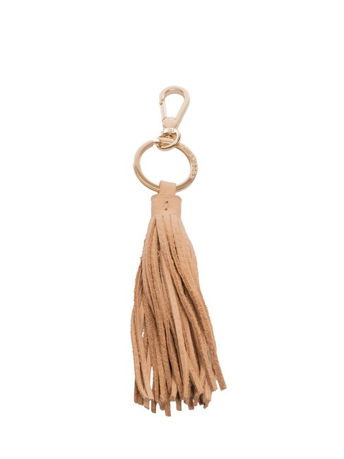 COCCINELLE TASSEL  Portachiavi con charm in pelle toasted - Portachiavi