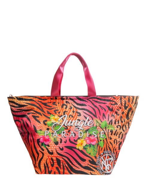 YNOT JUNGLE PARADISE Borsa shopping media da mare fuxia - Borse Donna