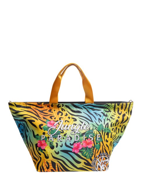 YNOT JUNGLE PARADISE Borsa shopping media da mare yellow - Borse Donna