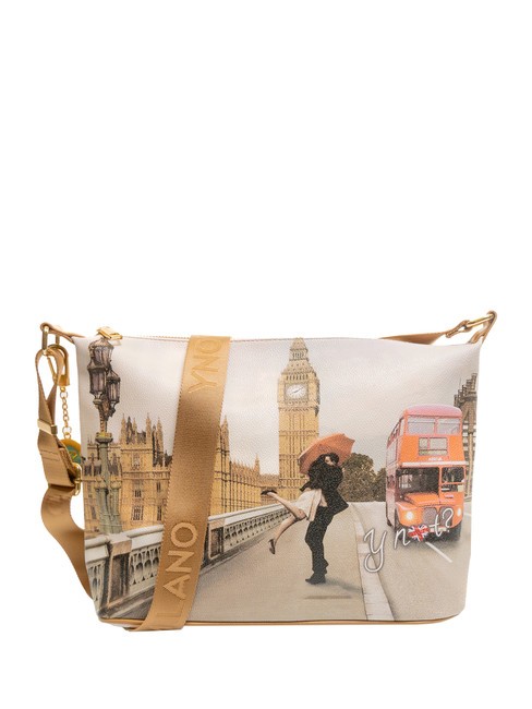 YNOT YESBAG Borsa hobo a tracolla london love - Borse Donna