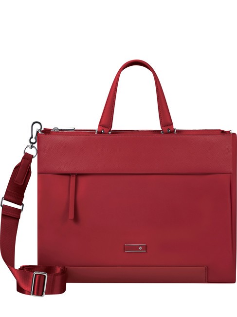 SAMSONITE ZALIA 3.0  Borsa porta PC 14,1", con tracolla darkred - Borse Donna