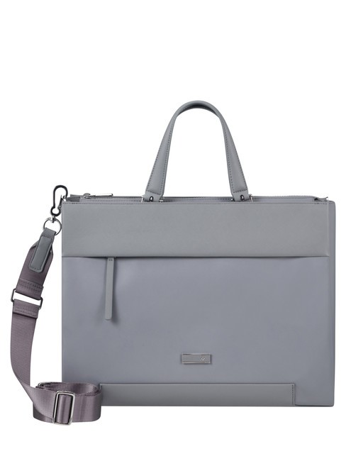 SAMSONITE ZALIA 3.0  Borsa porta PC 14,1", con tracolla silver grey - Borse Donna