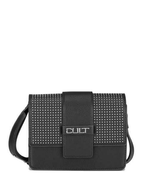 CULT AMY Borsa mini tracolla con borchiette black - Borse Donna