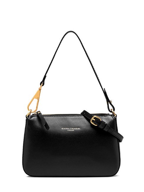 GIANNI CHIARINI BROOKE Borsa a spalla in pelle con tracolla Nero - Borse Donna