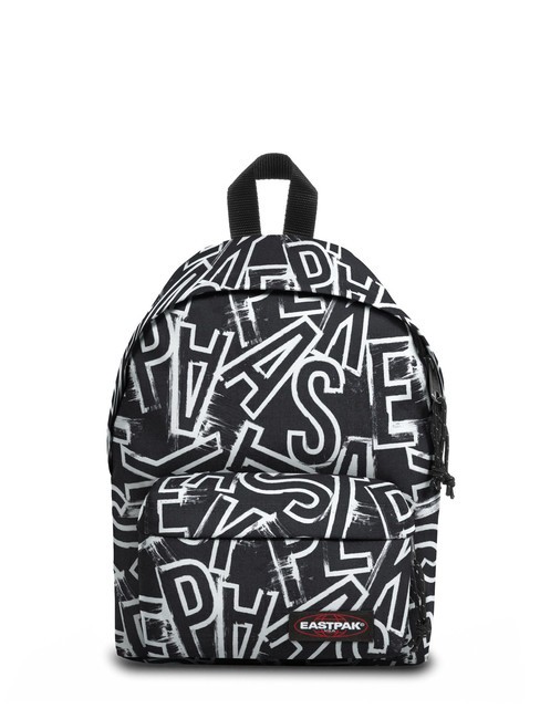 EASTPAK ORBIT XS Zaino piccolo  ep lettersblack - Zaini Scuola & Tempo Libero