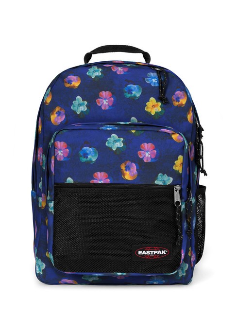 EASTPAK PINNACLE PINZIP Zaino con porta borraccia e porta PC 15" flower blur navy - Zaini Scuola & Tempo Libero