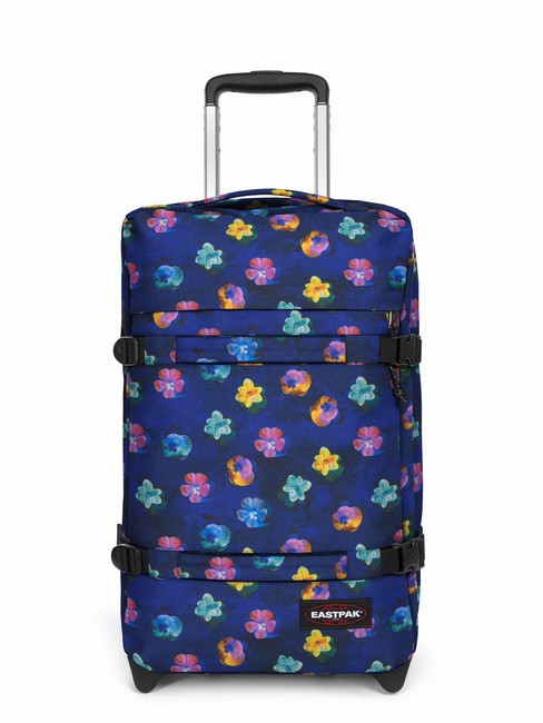 EASTPAK TRANSIT'R S Trolley bagaglio a mano flower blur navy - Bagagli a mano