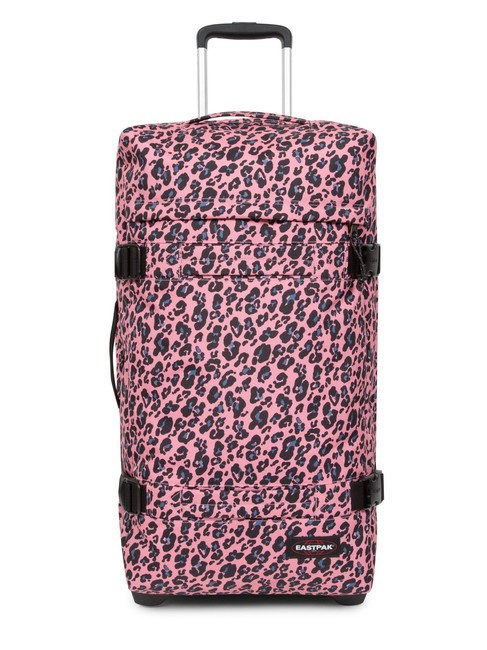 EASTPAK TRANSIT'R M Trolley misura media beastimal pink - Trolley Semirigidi