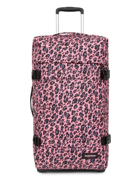 EASTPAK TRANSIT'R L Trolley misura grande beastimal pink - Trolley Semirigidi