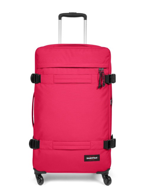 EASTPAK TRANSIT'R 4 L Trolley misura grande strawberry pink - Trolley Semirigidi