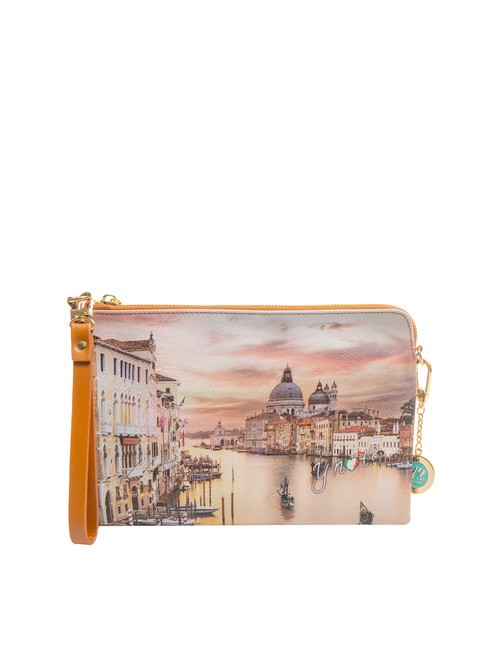 YNOT YESBAG Clutch con polisierina e tracolla canal grande - Borse Donna