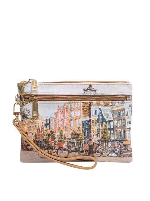 YNOT YESBAG Pochette con polsierina e tasca amsterdam rainbow - Borse Donna