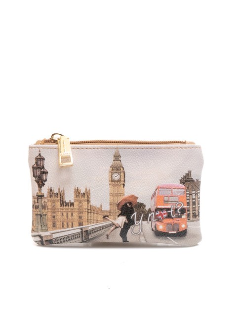 YNOT YESBAG Astuccio portachiavi con zip london love - Portachiavi