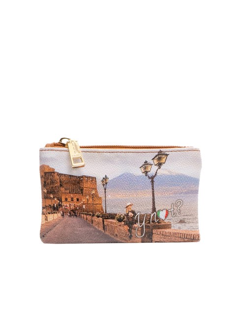 YNOT YESBAG Astuccio portachiavi con zip castel dellovo - Portachiavi