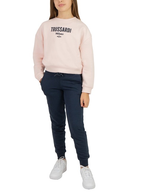 TRUSSARDI KREBS Tuta felpa e pantalone rose/navy - Tute bambini