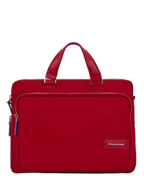 PIQUADRO PQ-RY Cartella slim porta pc 14" ROSSO - Cartelle Lavoro