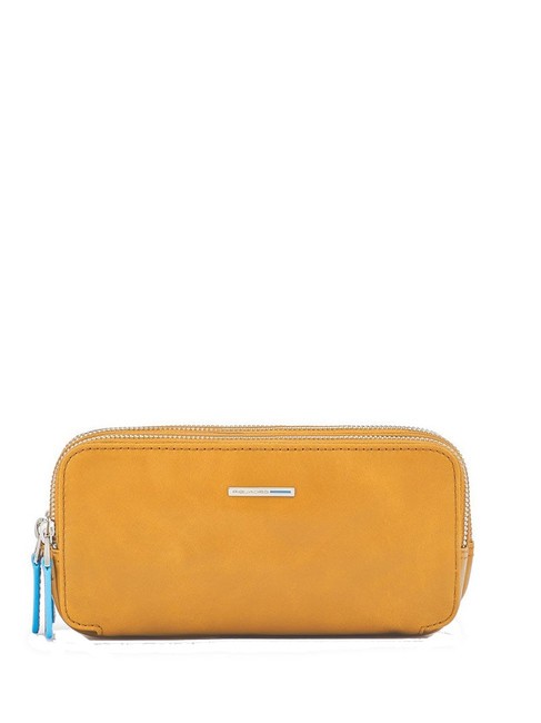 PIQUADRO BLUE SQUARE  Pochette in pelle giallo 9 - Porta tablet & Organizer