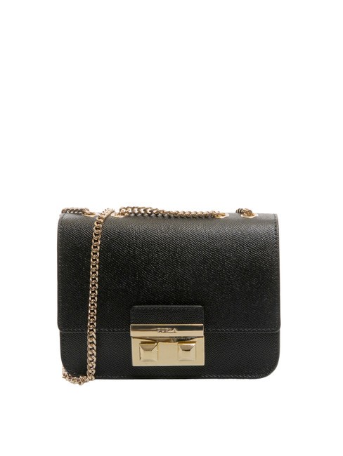 FURLA BELLA  Mini Bag a tracolla, in pelle Nero - Borse Donna