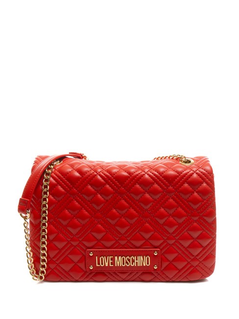 LOVE MOSCHINO QUILTED Convertible Borsa a spalla / a tracolla ROSSO - Borse Donna