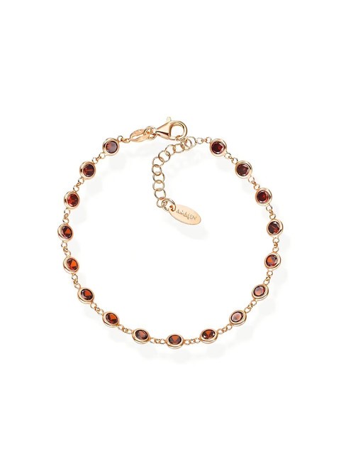 AMEN TENNIS Bracciale in argento con zirconi blu rose - Bracciali Donna