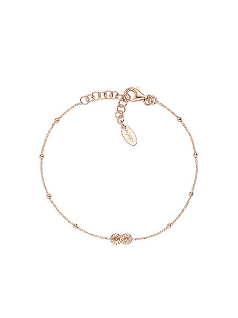 AMEN COCCOLE Bracciale in argento con infinito rose - Bracciali Donna