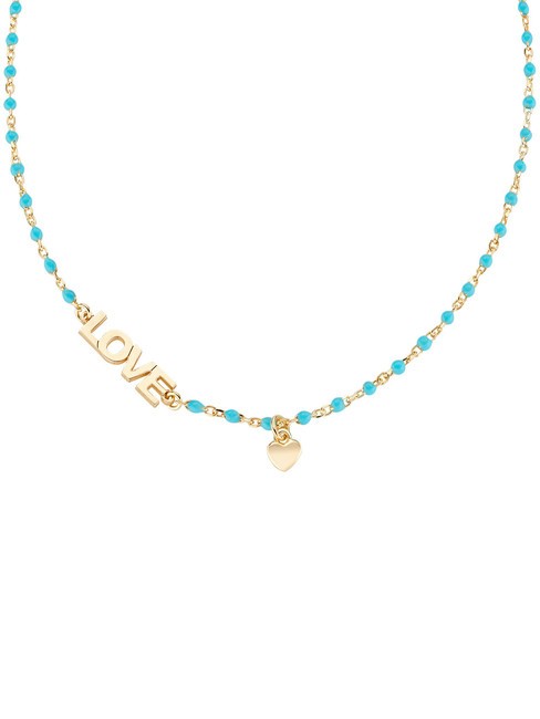 AMEN AMORE Collana in argento con pietre oro - Collane