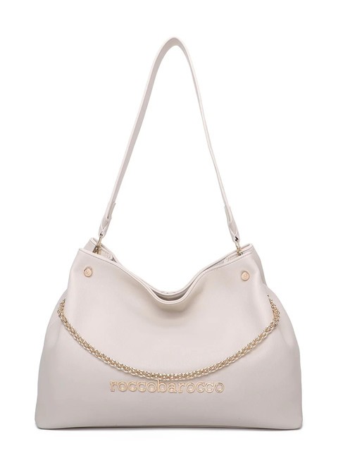 ROCCOBAROCCO ADELE Borsa a spalla off white - Borse Donna