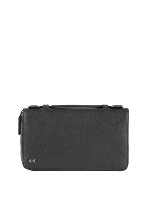 PIQUADRO BLACK SQUARE Portafoglio pochette in pelle Nero - Porta tablet & Organizer