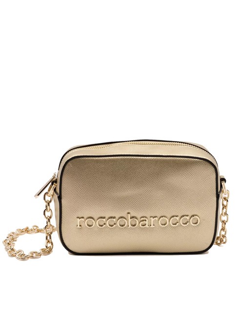 ROCCOBAROCCO SOPHIE Borsa camera case con pouch gold - Borse Donna