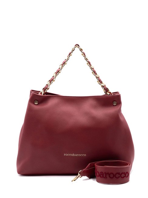 ROCCOBAROCCO ADELE Borsa a mano con tracolla burgundy - Borse Donna