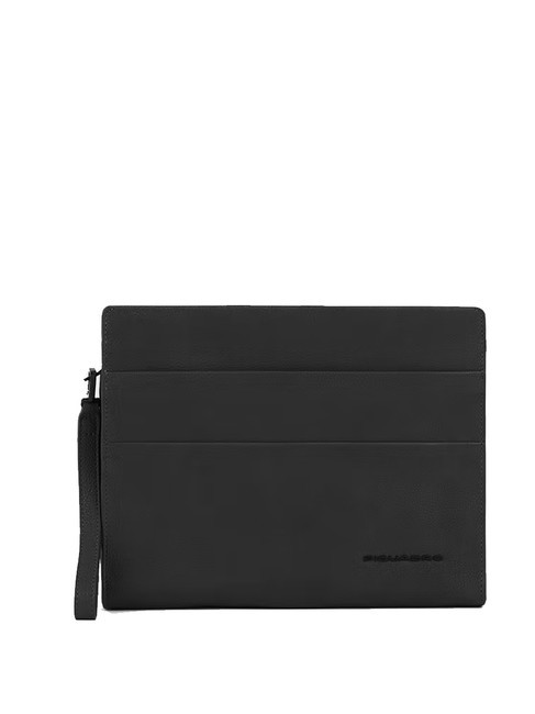 PIQUADRO PAAVO Pochette in pelle Nero - Porta tablet & Organizer