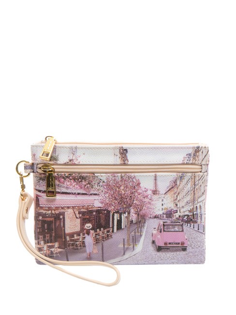 YNOT YESBAG Pochette a bustina con polsierina paris cafe - Borse Donna