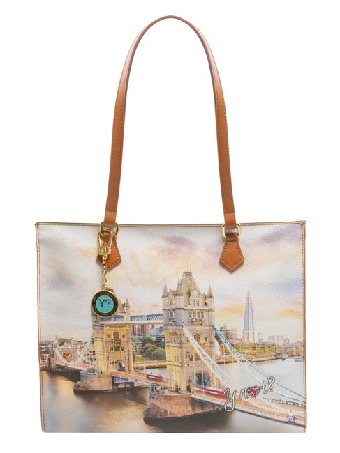 YNOT YESBAG Borsa shopping squadrata london shard - Borse Donna