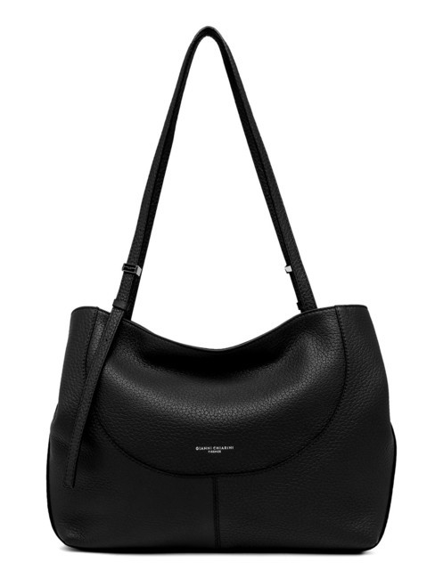 GIANNI CHIARINI MINERVA Borsa shopping in pelle Nero - Borse Donna