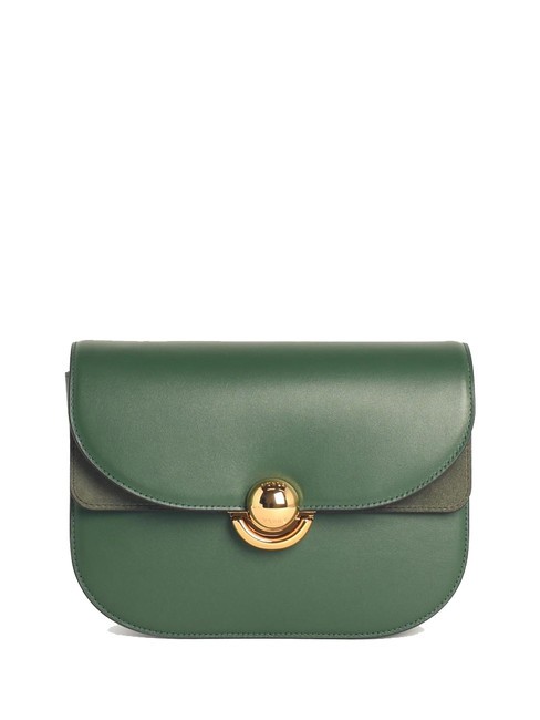 FURLA SFERA Borsa in pelle con flap a tracolla alloro - Borse Donna