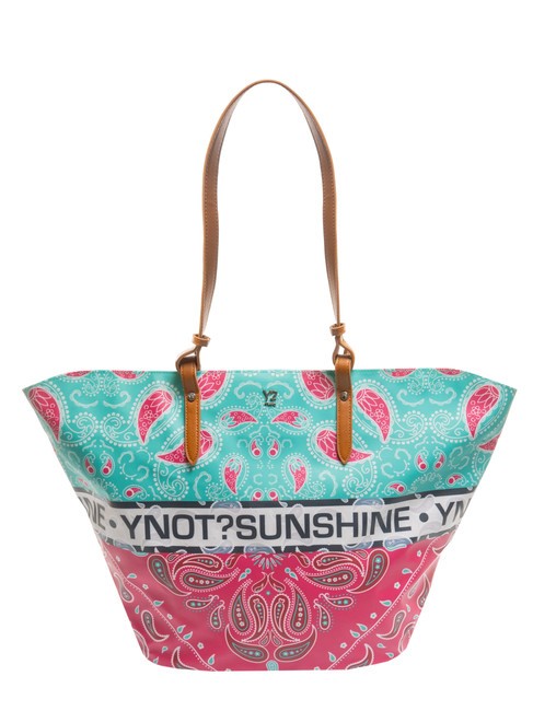 YNOT BANDANAS Borsa shopping grande da mare pink - Borse Donna