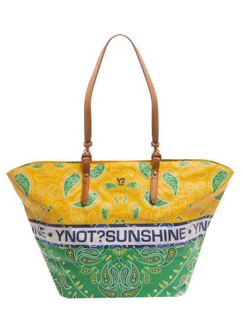 YNOT BANDANAS Borsa shopping grande da mare green - Borse Donna