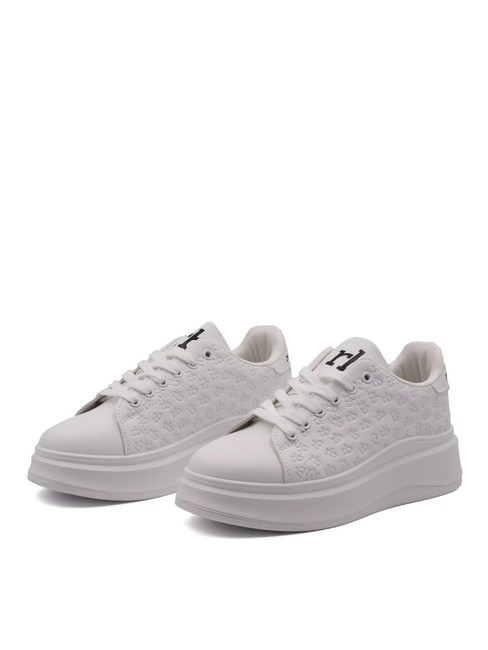 ROCCOBAROCCO RB EMBOSSED Sneakers platform white - Scarpe Donna