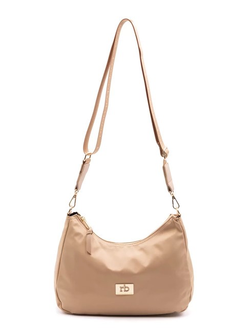 ROCCOBAROCCO GLORIA Borsa morbida a tracolla beige - Borse Donna