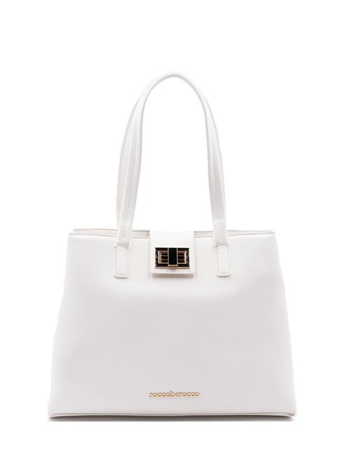 ROCCOBAROCCO GLAM Borsa a spalla off white - Borse Donna