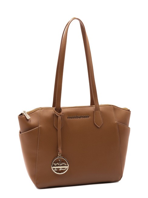 ROCCOBAROCCO GLAM Borsa a spalla cognac - Borse Donna