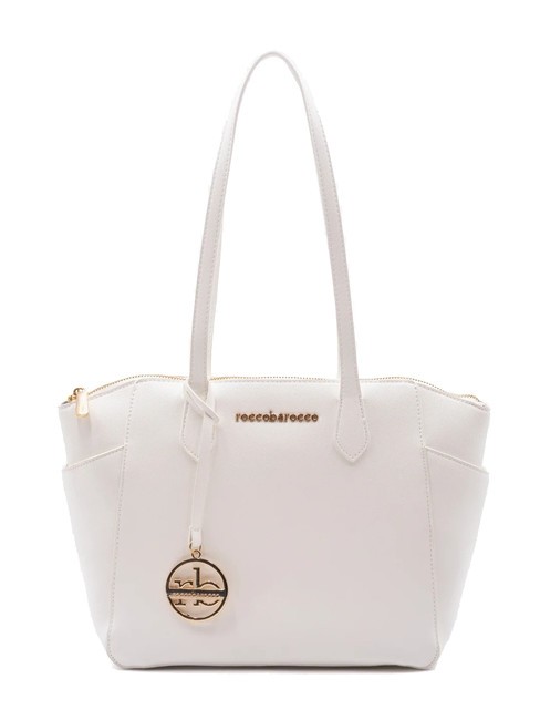 ROCCOBAROCCO GLAM Borsa a spalla off white - Borse Donna