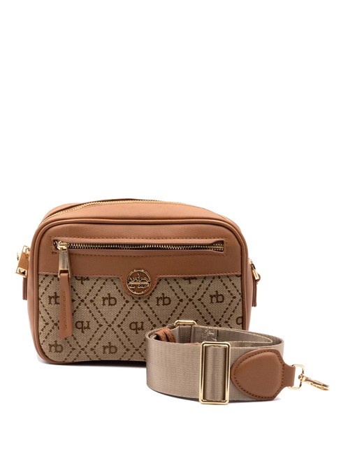 ROCCOBAROCCO FRIDA Borsa camera case jacquard naturale - Borse Donna