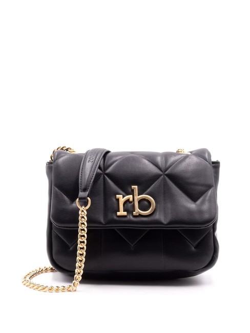 ROCCOBAROCCO SOLE Borsa a tracolla con flap nero - Borse Donna