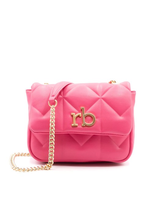 ROCCOBAROCCO SOLE Borsa a tracolla con flap fuxia - Borse Donna