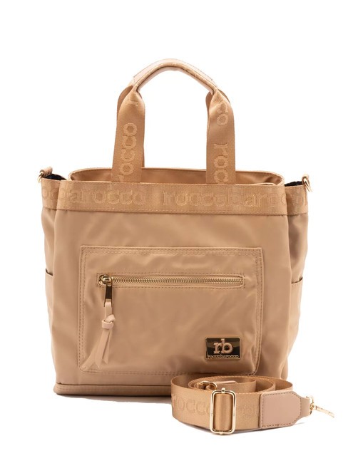 ROCCOBAROCCO GLORIA Borsa tote con tracolla beige - Borse Donna